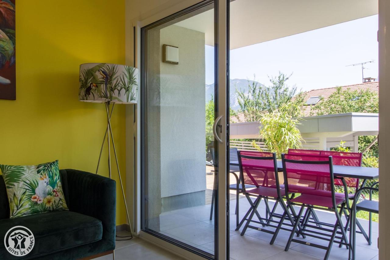L'Appartement Jardin Avec Vue Montagnes Sévrier Exterior foto