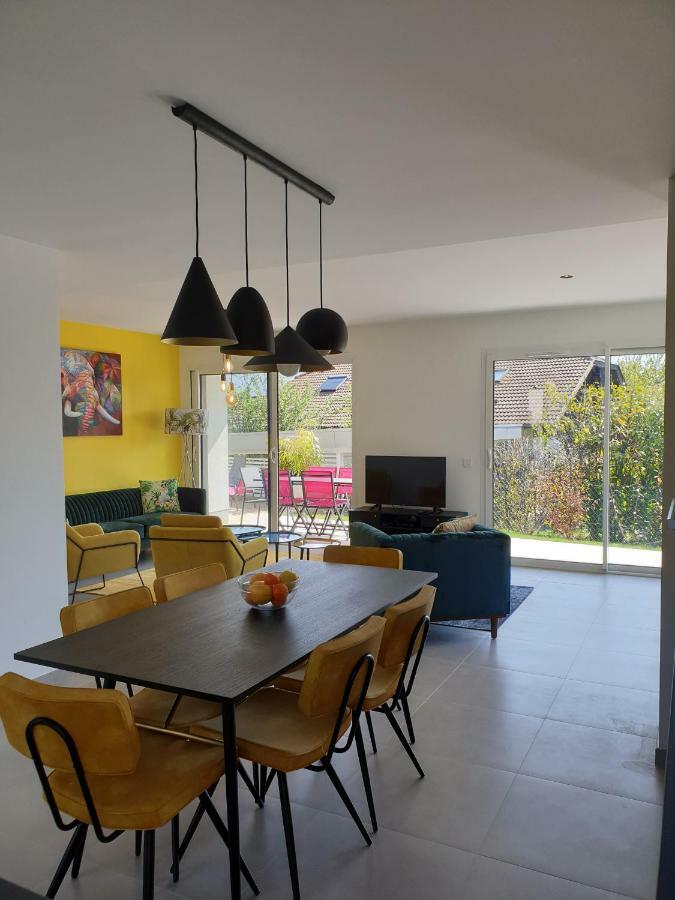 L'Appartement Jardin Avec Vue Montagnes Sévrier Exterior foto